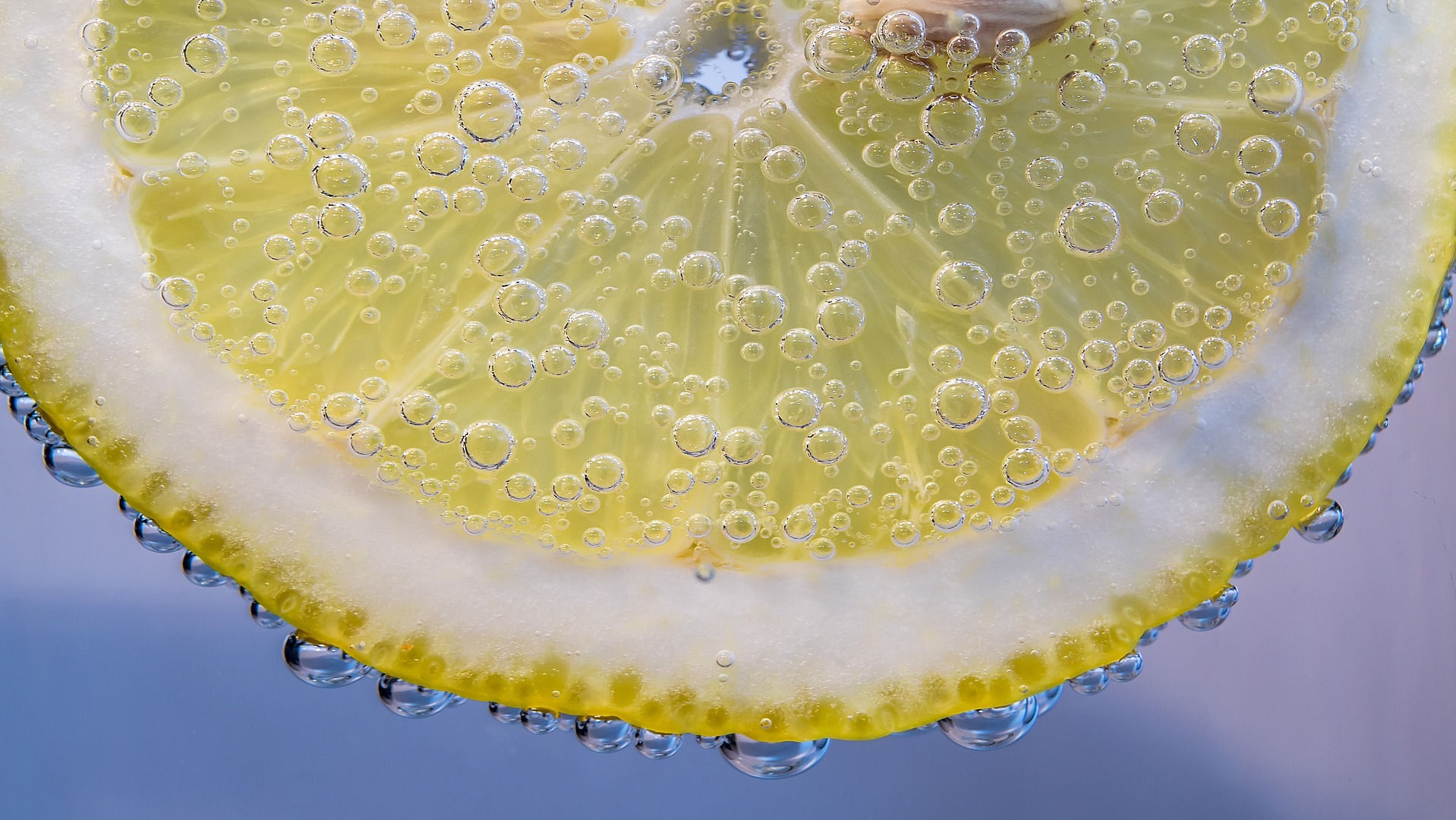 Slice of Lemon used to make Lemon Essential Oil